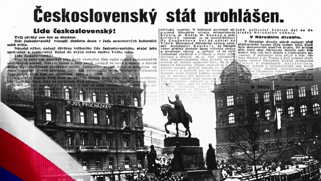 Státní svátek 28.řijna - den vzniku samostatného československého státu
