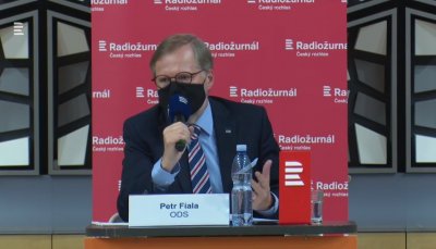 Debata lídrů politických stran na Českém rozhlasu