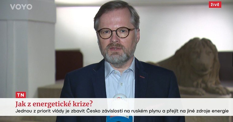 Petr Fiala: Televizní noviny: Jak z energetické krize?