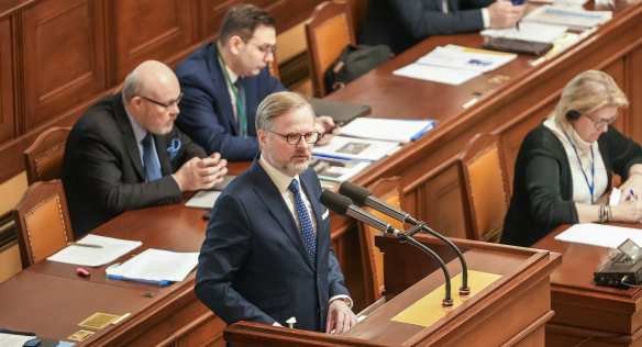 Petr Fiala: Projev v Poslanecké sněmovně na mimořádné schůzi k vyslovení nedůvěry vládě