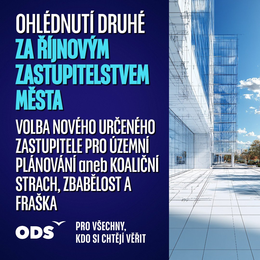 Ohlédnutí druhé za říjnovým zasedáním Zastupitelstva města Pardubic – VOLBA NOVÉHO URČENÉHO ZASTUPITELE PRO ÚZEMNÍ PLÁNOVÁNÍ aneb KOALIČNÍ STRACH, ZBABĚLOST A FRAŠKA