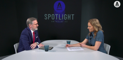 Babišovi na Česku nezáleží. Nechci se vydat směrem jako Slovensko a Maďarsko, řekl premiér Petr Fiala pro Spotlight