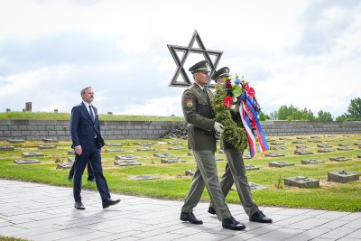 Projev premiéra Petra Fialy na pietní vzpomínce Terezínská tryzna