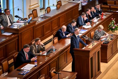 Projev premiéra Petra Fialy na úvod mimořádné schůze Poslanecké sněmovny k návrhu na vyslovení nedůvěry vládě ČR