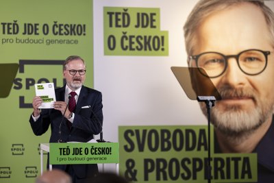 Projev Petra Fialy na představení programových priorit a další fáze předvolební kampaně koalice SPOLU