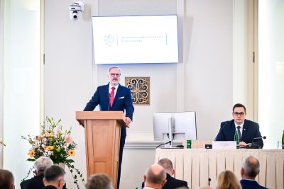 Projev premiéra Petra Fialy na každoroční poradě velvyslanců