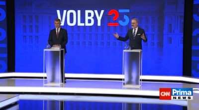 Petr Fiala v superduelu CNN Prima News: Ve volbách se bude rozhodovat o tom, zda budeme pokračovat v cestě svobody, demokracie, bezpečnosti a prosperity, nebo se vydáme na Východ
