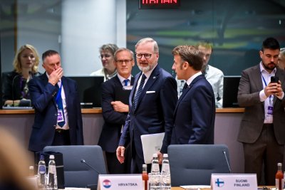 Premiér Petr Fiala po jednání Evropské rady: ČR odmítla návrh na snížení emisí do roku 2040 o 90 %