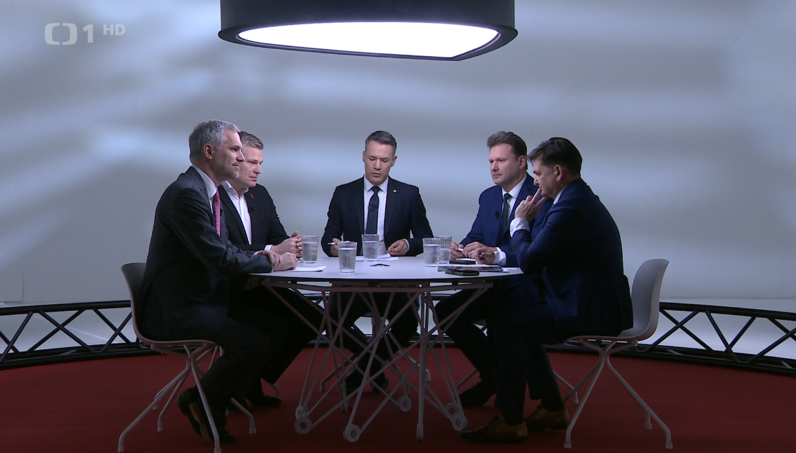 Debata ČT: Za bezpečnost odpovídá i stát, tepal Martin Červíček výrok Babiše